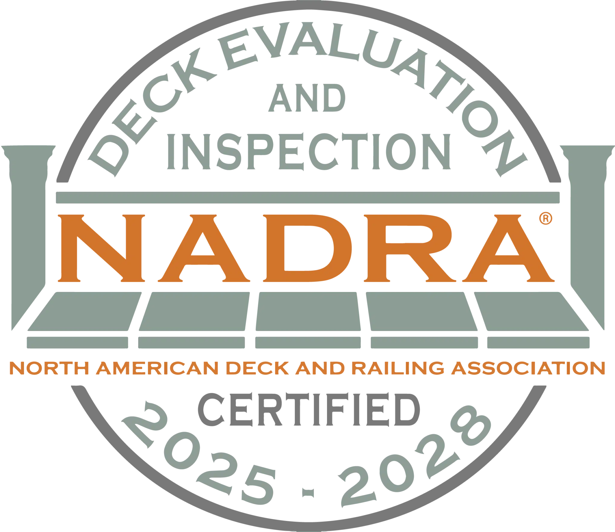 NADRA certification badge 2025 - 2028