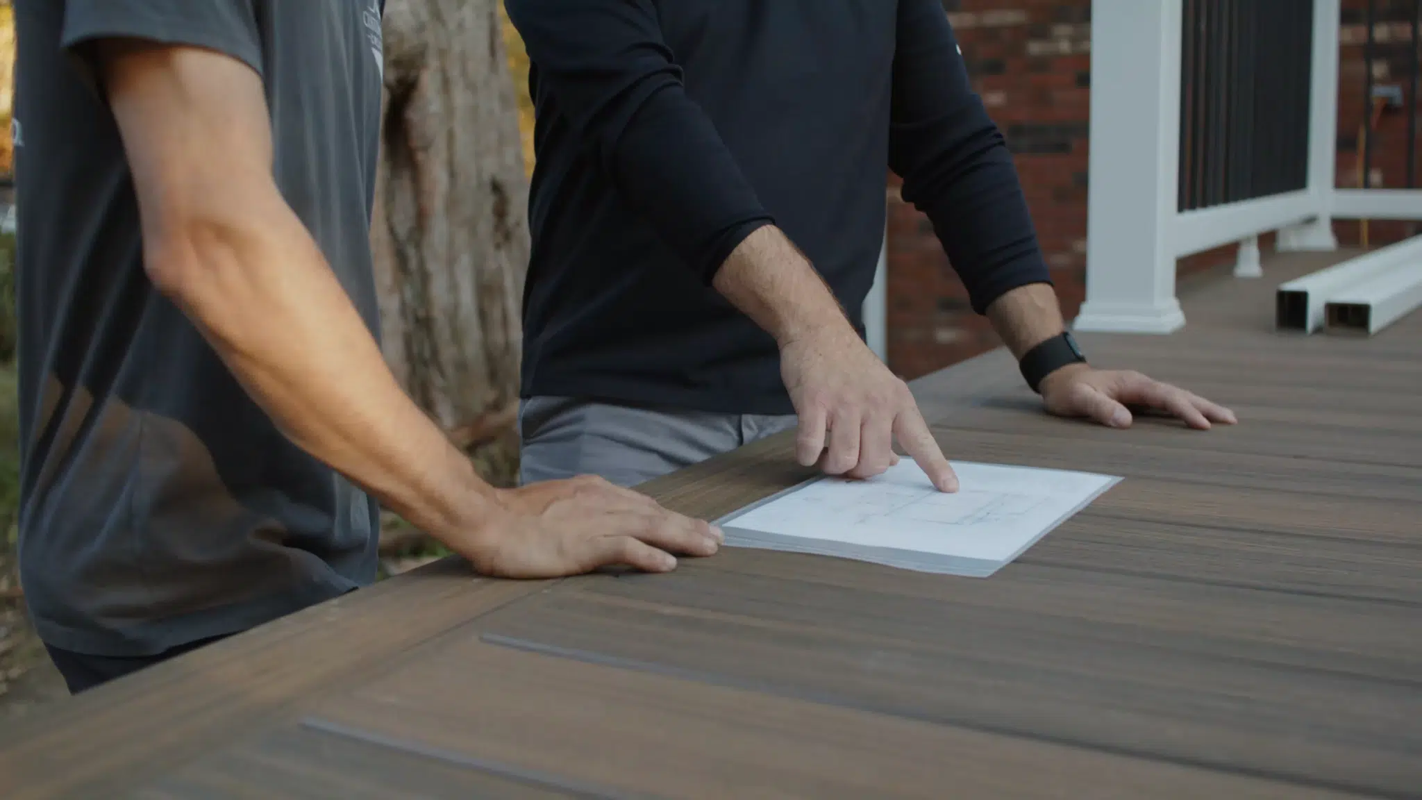 Looking at Deck Plans